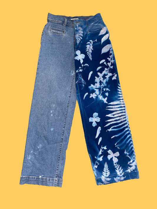 BLUE SPRING - Women's 25 Ribcage Wide Leg Crop